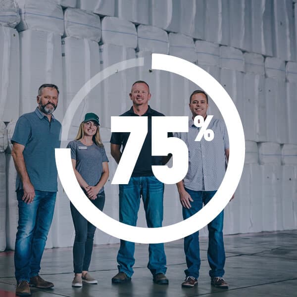 For every kilogram of hops sold, 75% of the resulting revenue is returned to the grower.