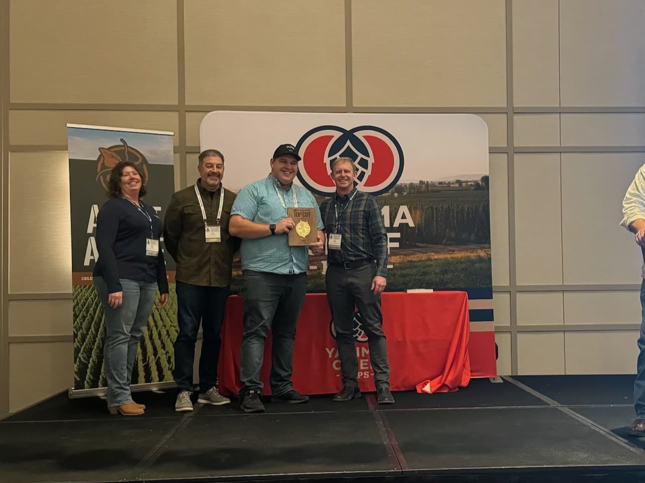 Top Cut Award Winners stand side by side