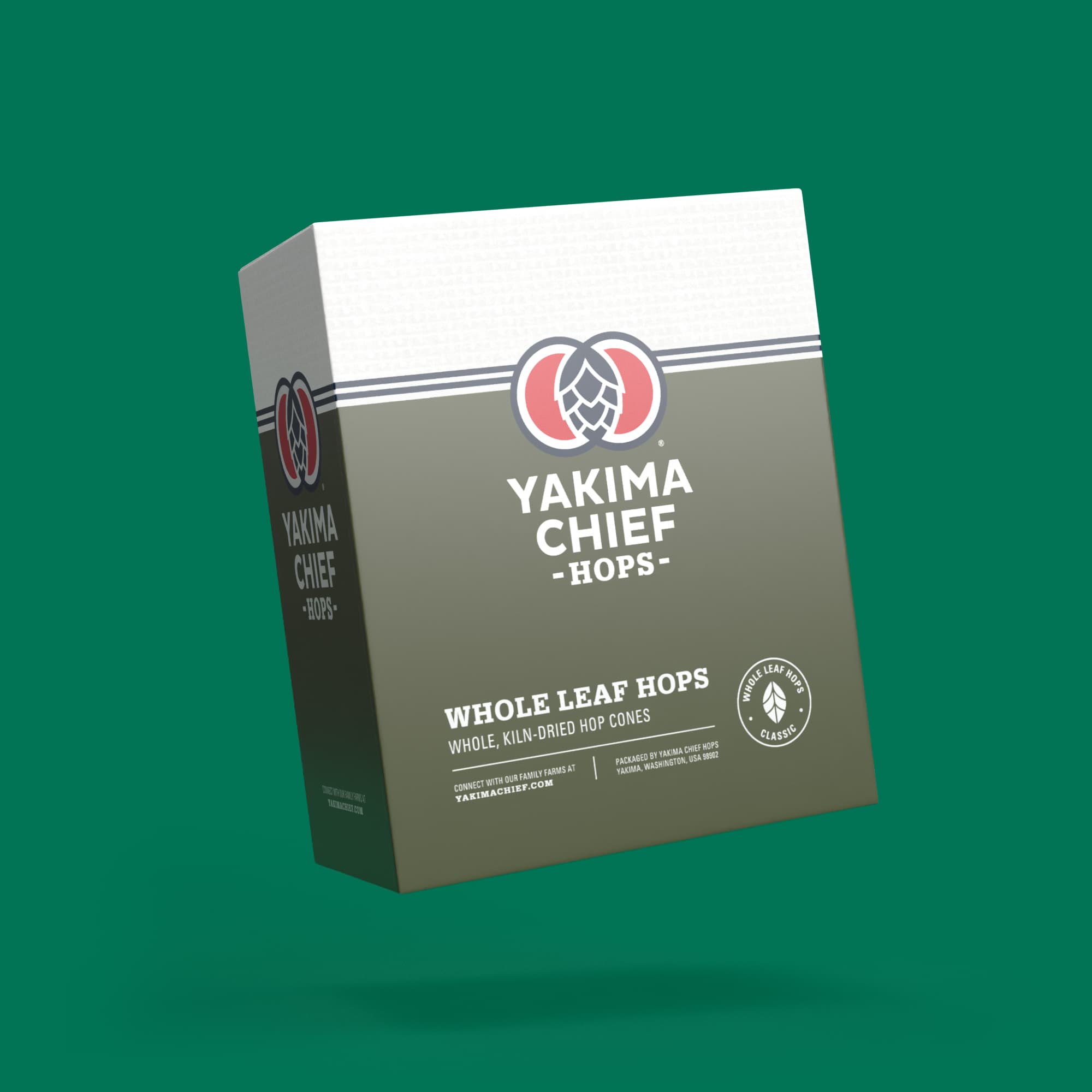 Amarillo® Brand Whole Leaf Hops, Packed